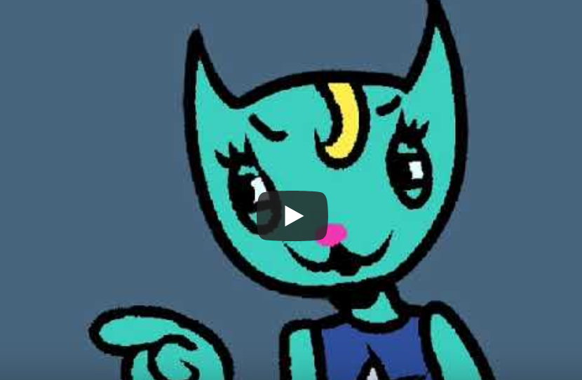 Animation I made for fun, Um Jammer Lammy doing the scene from Home Movie's Guitarmageddon
